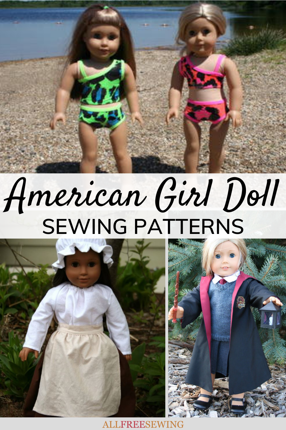 American Girl Doll 4th of July Top ~ Free Doll Clothes Pattern