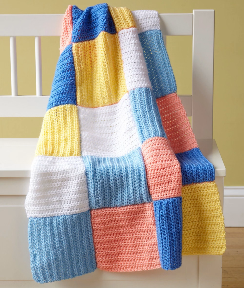 Beginner Crochet Baby Afghan