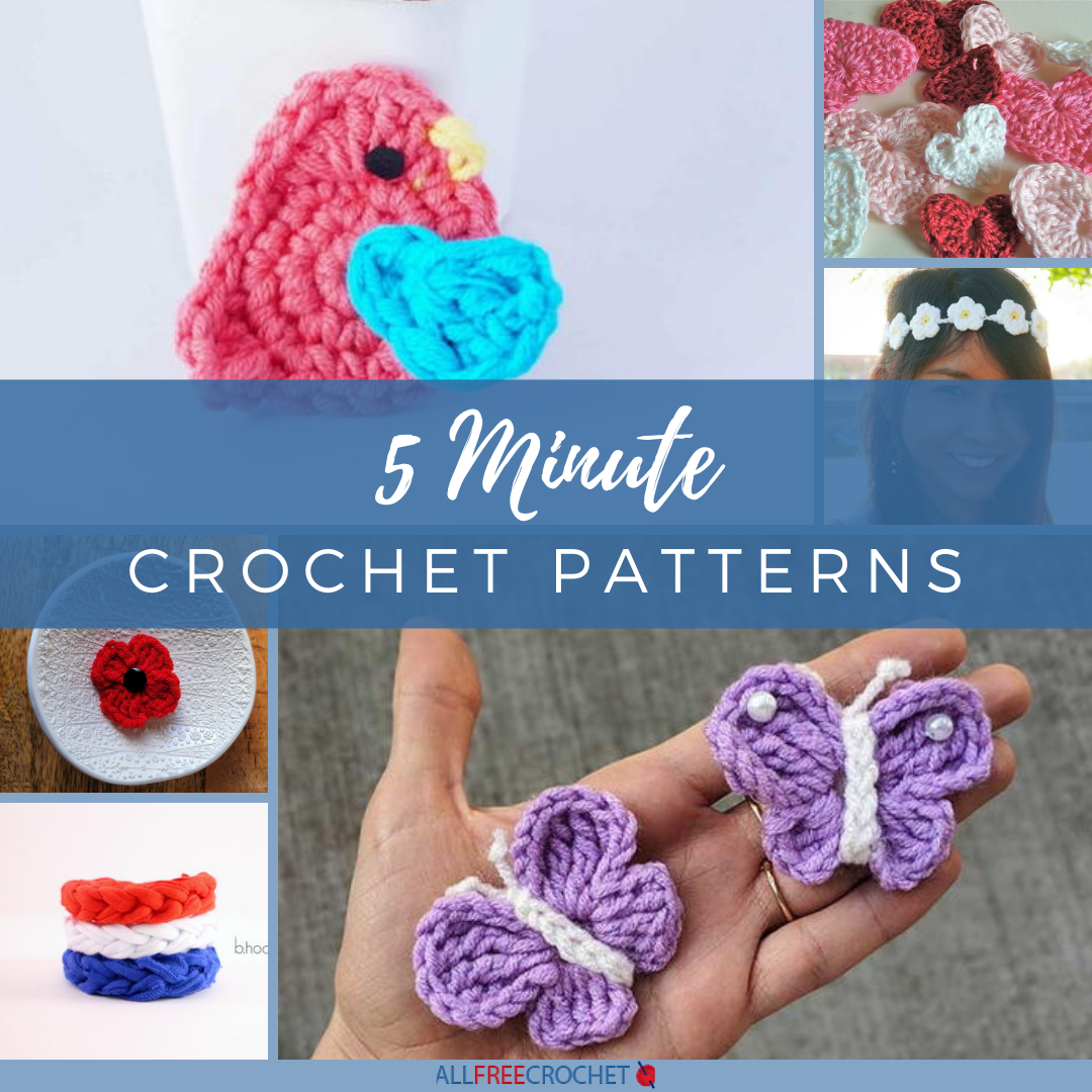 The Best 30-Minute Crochet Projects for Beginners [Free Patterns]