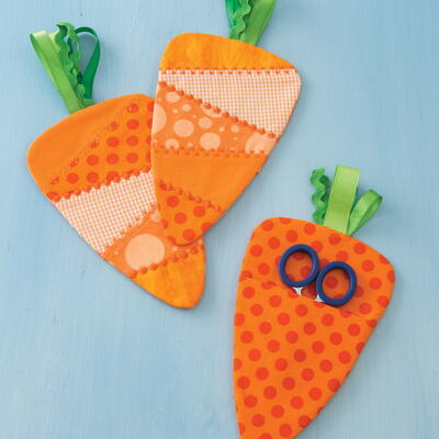 Cutie Pie Carrots: A Machine Embroidery Project