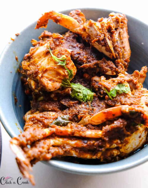 Chettinad Crab Masala