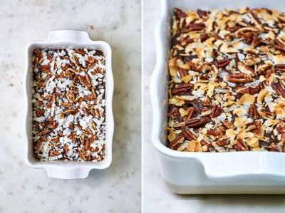 Chocolate Ginger Cake With Coconut & Pecans