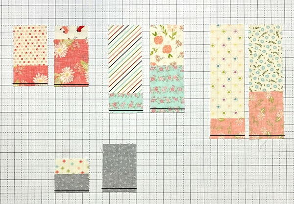 Stacked Squares Quilt Block Pattern | FaveQuilts.com