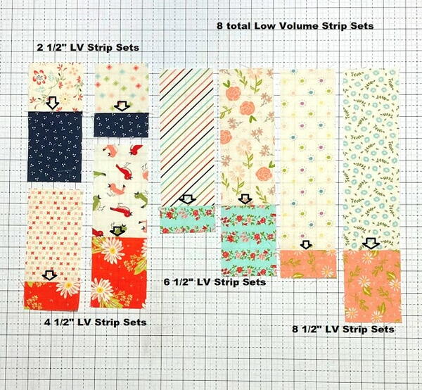Stacked Squares Quilt Block Pattern | FaveQuilts.com