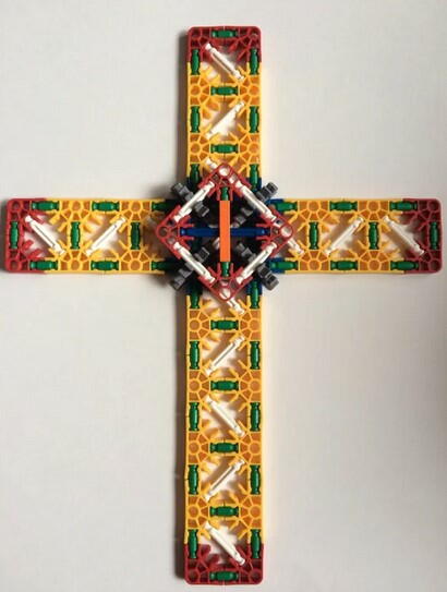 K'nex DIY Easter Cross