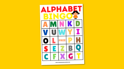 Free Alphabet Bingo Printable Game For Kids