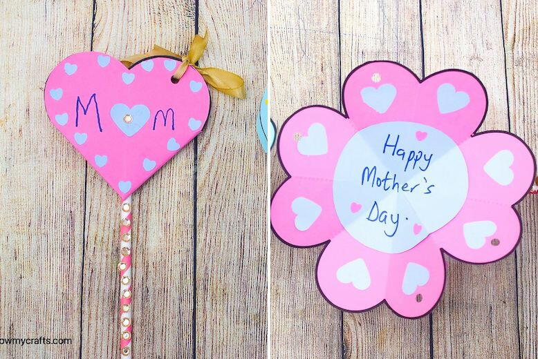 Mother's Day Flower Card | FaveCrafts.com