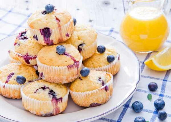 Healthy Blueberry Muffin Recipe With Greek Yogurt