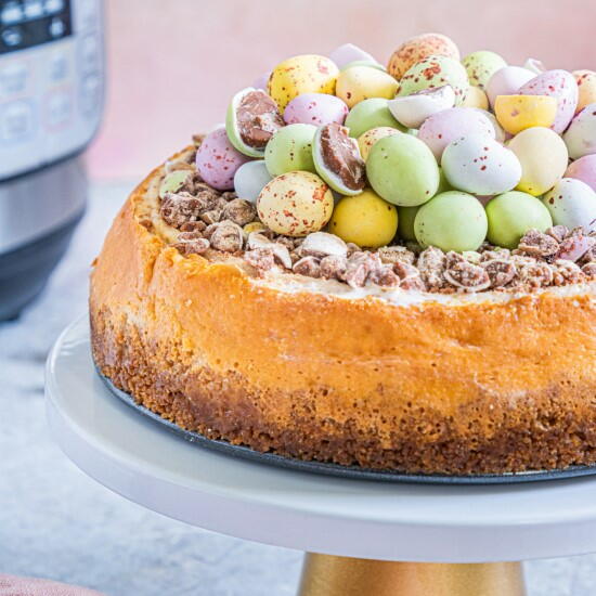 Easter Egg Instant Pot Cheesecake