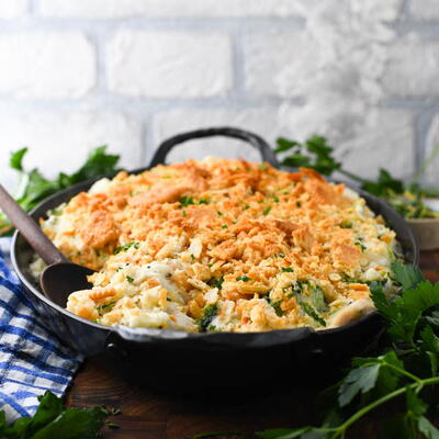 Cheesy Chicken And Broccoli Casserole With Rice