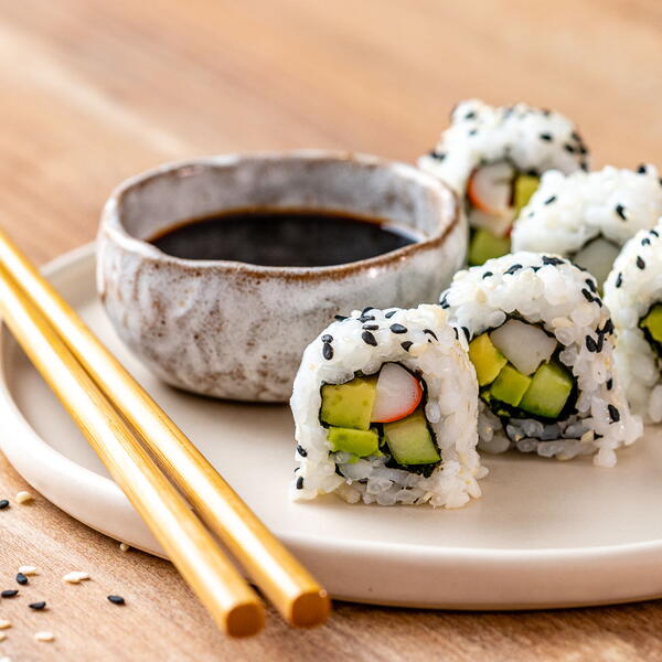 California Rolls Recipe + Sushi Rice Recipe