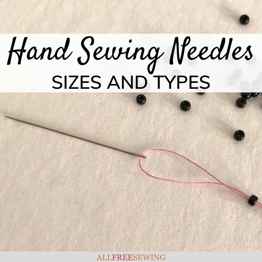 Embroidery Needle Facts: Three Points worth Knowing  Embroidery needles,  Hand embroidery, Sewing needle sizes