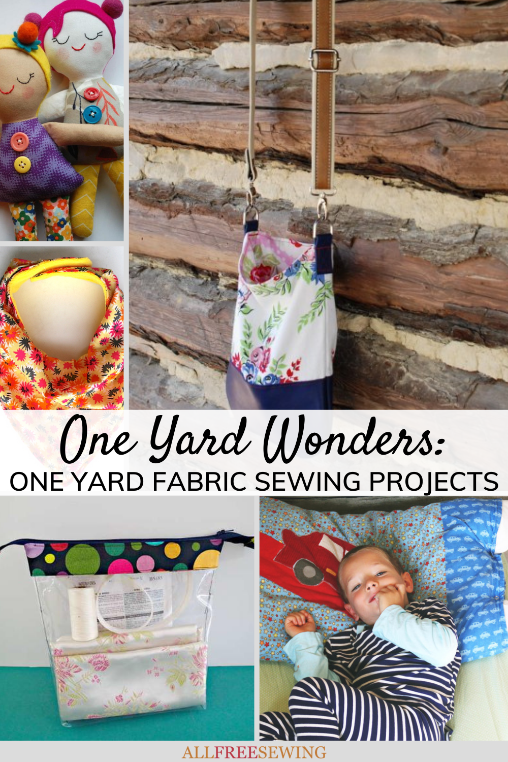 One Yard Wonders: 26+ One Yard Fabric Sewing Projects