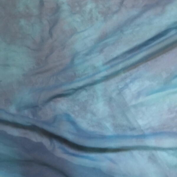 Tie-Dyed Sheer Polyester Fabric