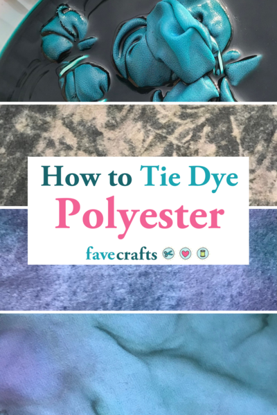 How to dye polyester fabrics (easier than you think!) - Elizabeth Made This