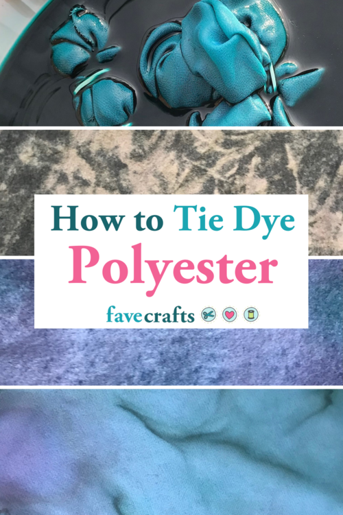 How To Dye Polyester: Easy and Awesome DIY with Video - Chas' Crazy  Creations