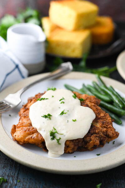 Chicken Fried Steak With Gravy