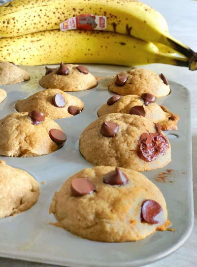 Perfect Mini Banana Muffins