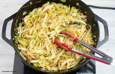 Fried Cabbage And Bacon 