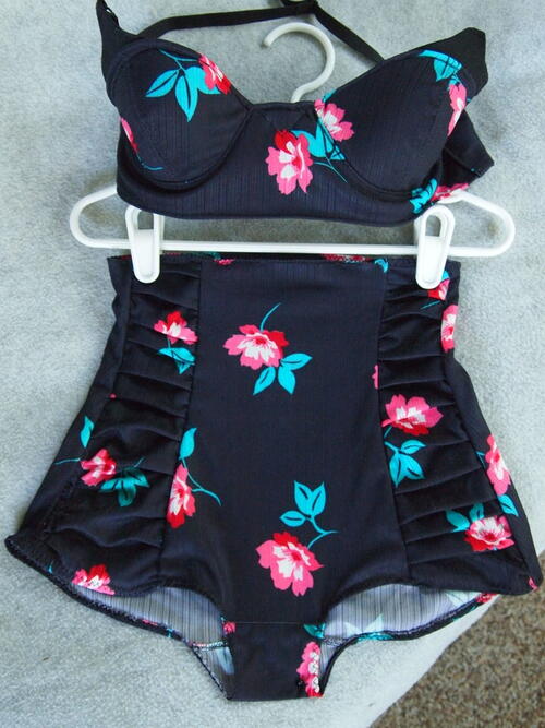 Vintage High Waist Bikini