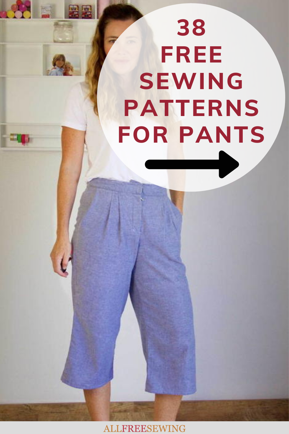 38 Free Sewing Patterns for Pants