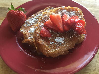 Crème Brule French Toast