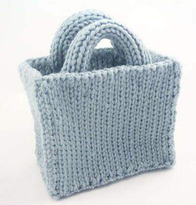 Little Knit Tote Bag