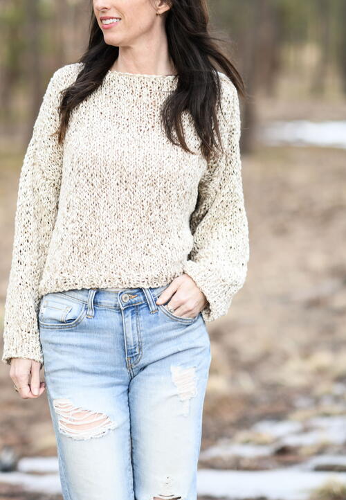 Easy Vibes Slouchy Pullover