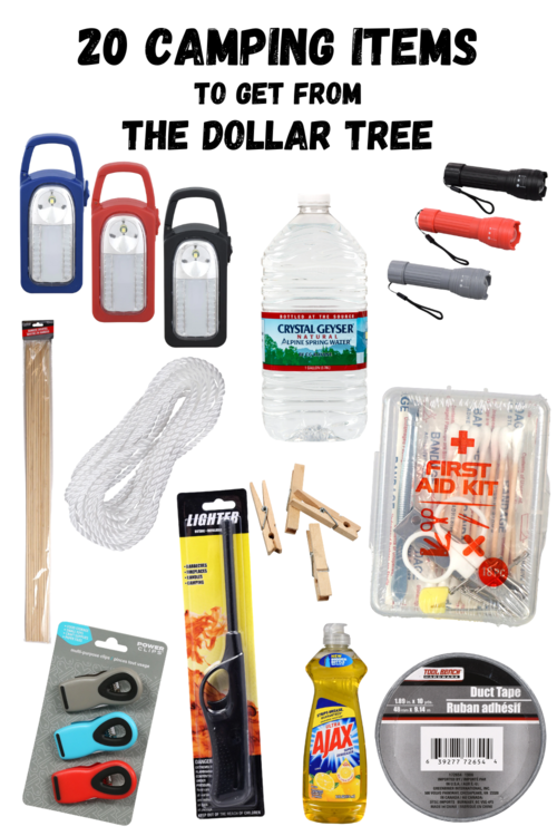 20 Camping Items To Get At The Dollar Tree