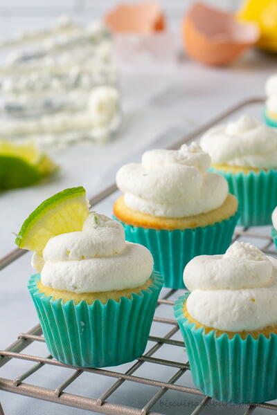 Key Lime Mini Cupcakes - Small Batch