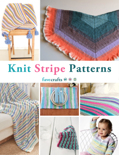 59 Knit Stripe Patterns