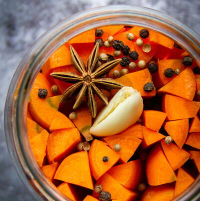 Fermented Carrots And Free Probiotics