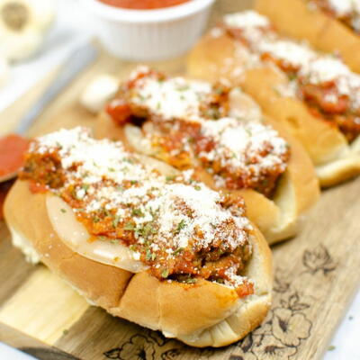 Instant Pot Meatball Subs