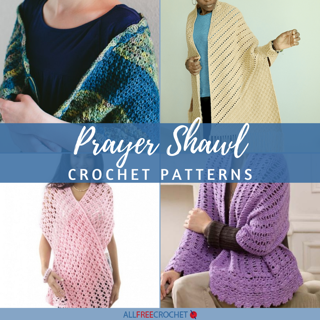 15+ Prayer Shawl Crochet Patterns (Free!)