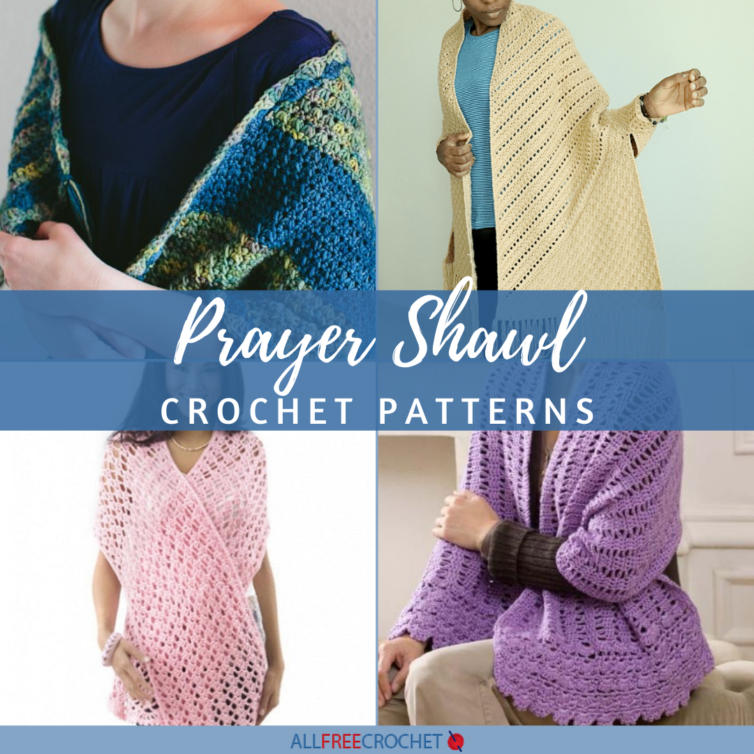 15+ Prayer Shawl Crochet Patterns (Free!) | AllFreeCrochet.com 15+ Prayer Shawl Crochet Patterns (Free!) | AllFreeCrochet.com