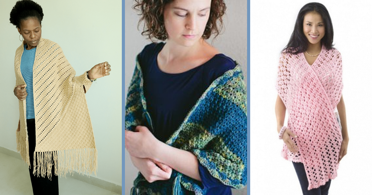 15+ Prayer Shawl Crochet Patterns (Free!) | AllFreeCrochet.com