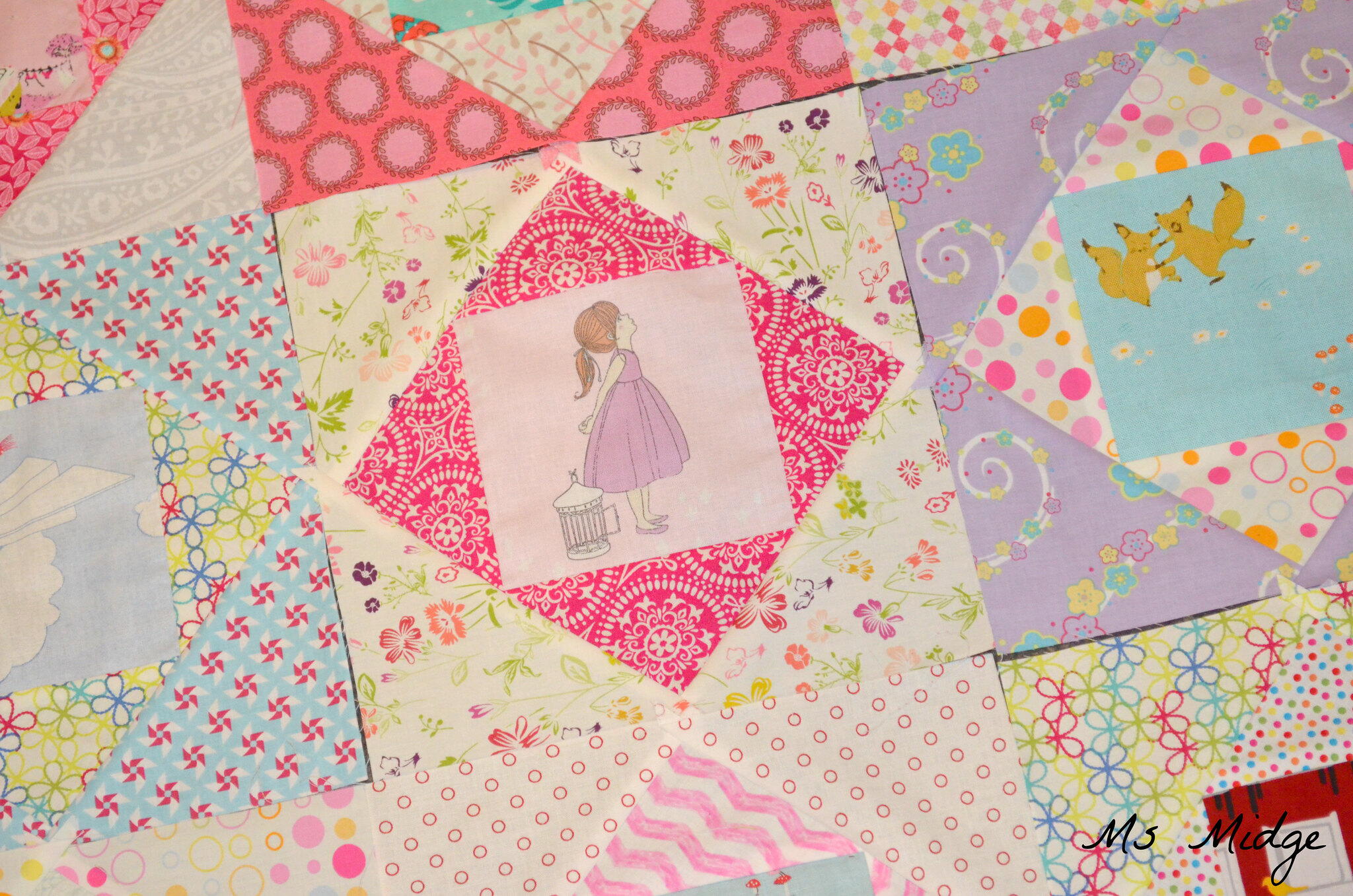 Nine Inch Economy Block Tutorial | AllFreeSewing.com