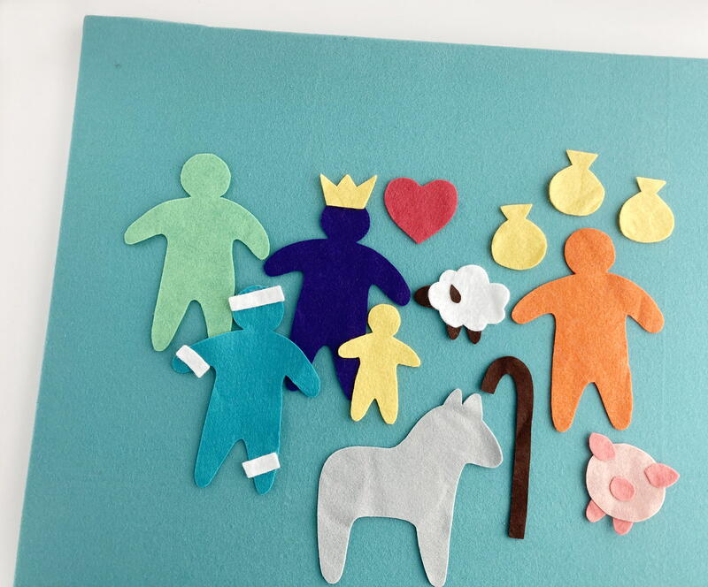 felt board for kids bible