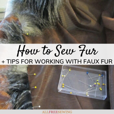 How to Sew Fur + Tips for Working With Faux Fur