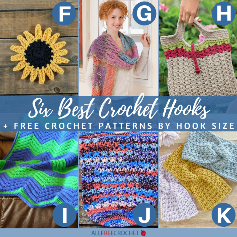 Complete Crochet Hook Size and Yarn Weight Guide AllFreeCrochet com