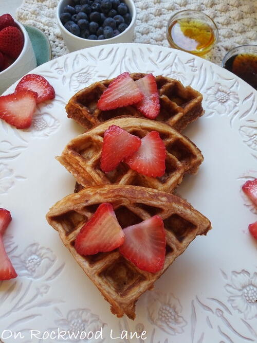 Strawberry Honey Waffle
