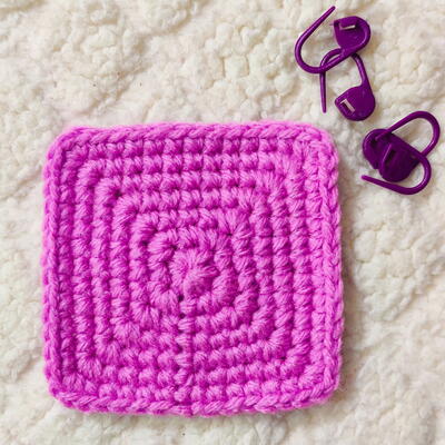 Single Crochet Square Base Pattern For Bags And Baskets