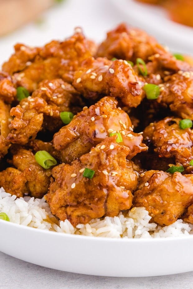 Crispy Honey Chicken | AllFreeCopycatRecipes.com