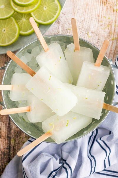 Limeade Popsicles