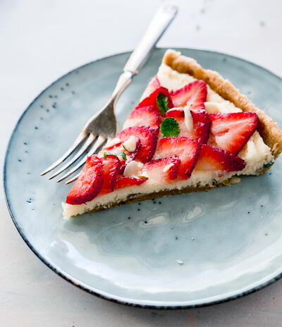 No-bake Dessert – Strawberry Mascarpone Tart