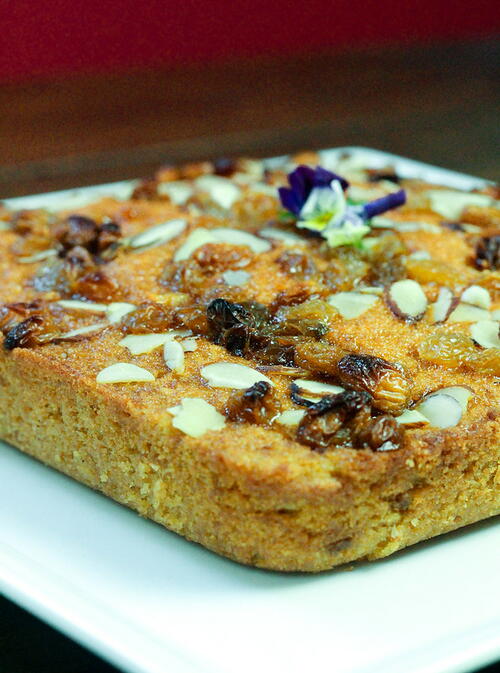 Baath – Goa Semolina Coconut Cake