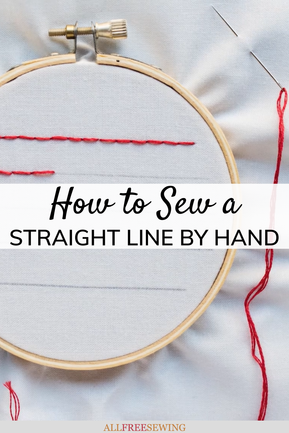 How to Sew a Straight Line by Hand