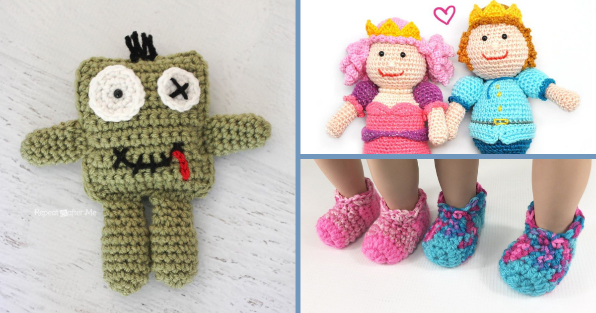 realistic crochet doll pattern