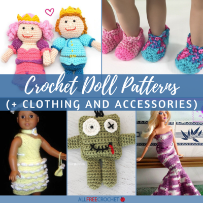 free crochet doll clothes patterns to download