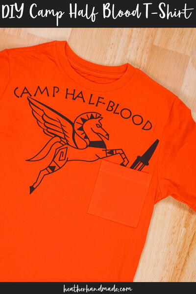 DIY Camp Half Blood T Shirt  Camp half blood shirt, Camp half